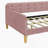 Upholstered Daybed with 4 Support Legs-1658182045-1658182040