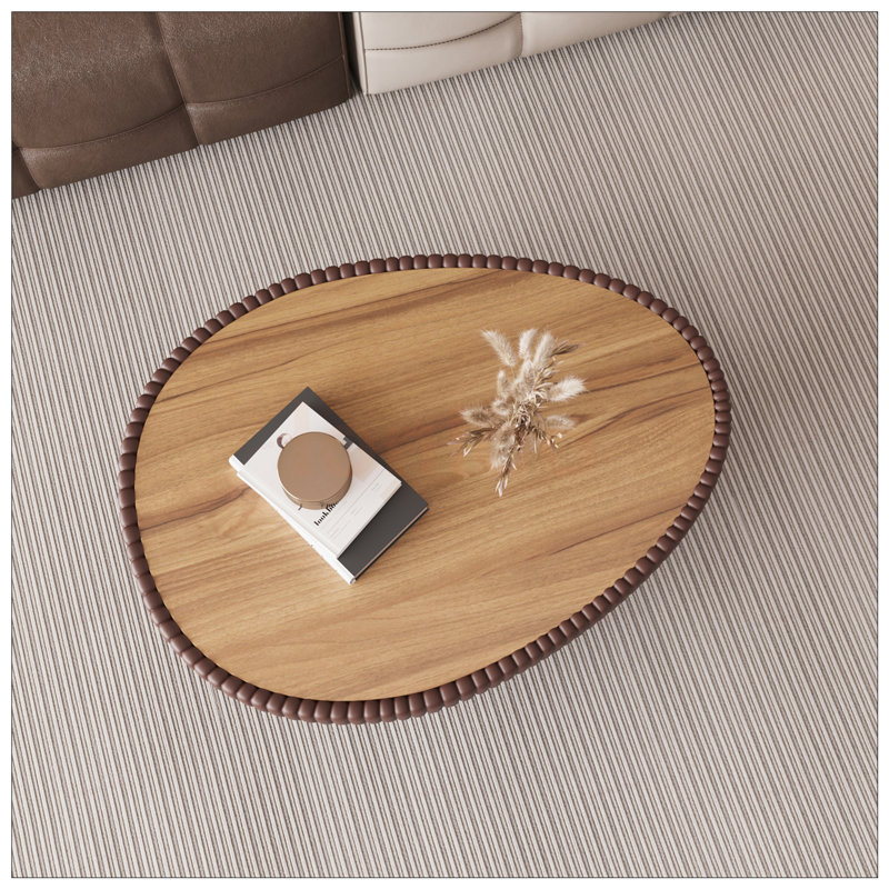 Table basse Goose, Bois, Brun