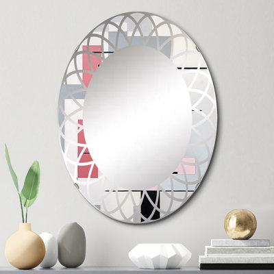 Durian - Miroir mural moderne ovale