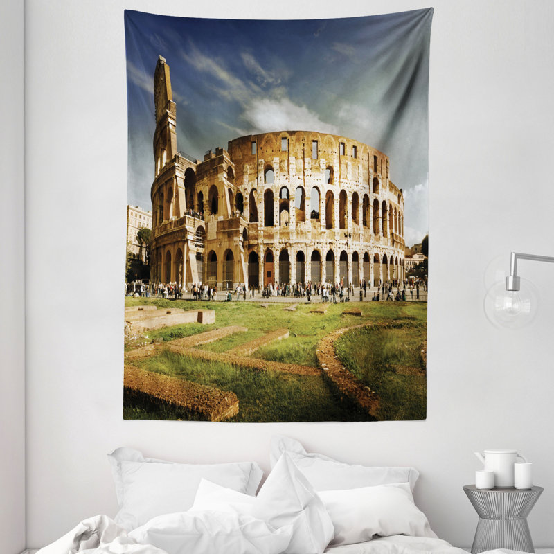 Polyester - tapisserie Colisée, H 80 po x l 60 po