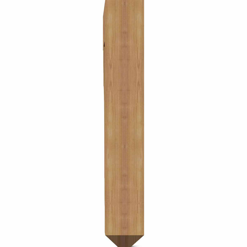 Olympic Craftsman Bracket, 38"H x 5.5"W x 26"D, Western Red Cedar (Smooth)