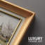 Art du marché aux fleurs de Paris en hiver, images de salon, impression sur toile encadrée, impression numérique.-207955450-207955451