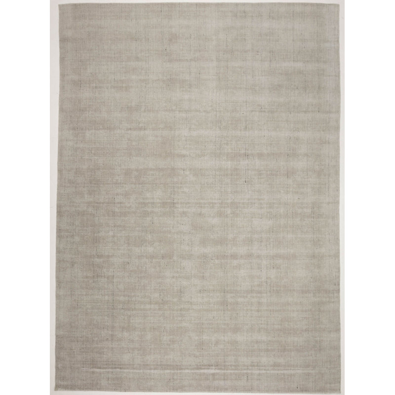 Area Rug in Silver