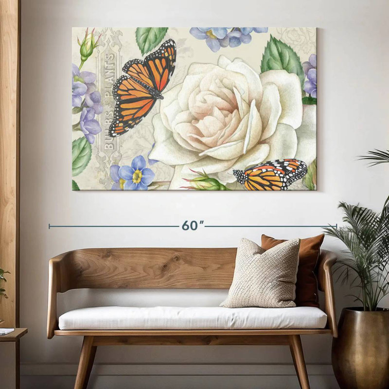Jardin de roses Harnek en fleurs IV, H 34 po x l 51 po