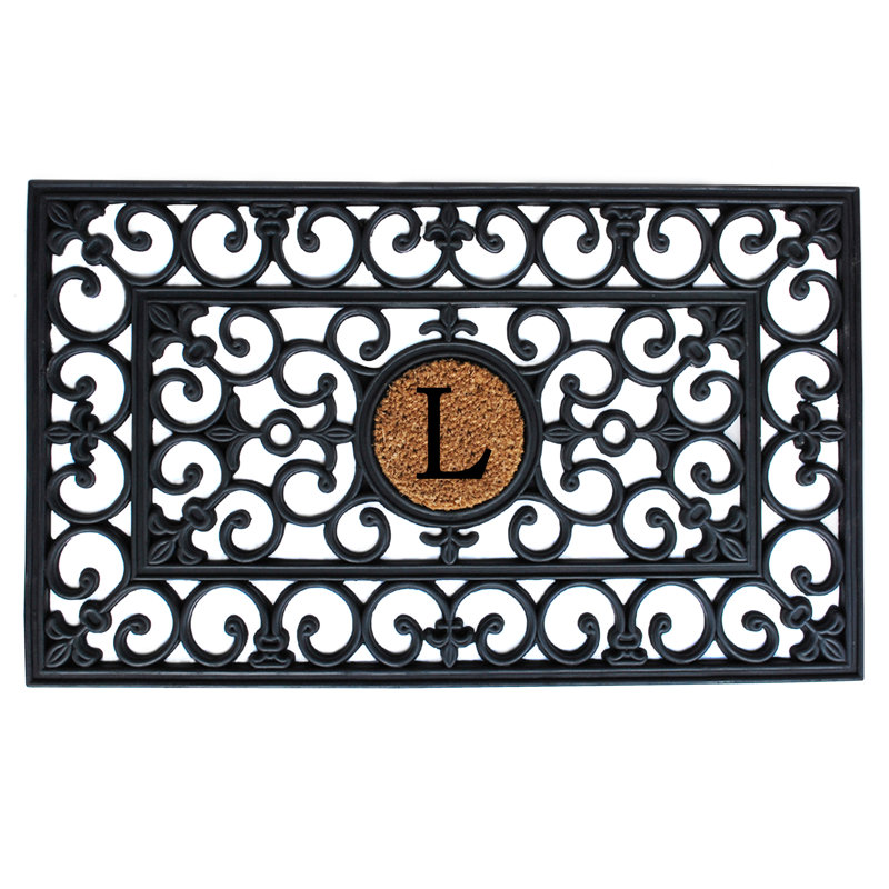 Tapis d'entrée 18 po x 30 po antidérapant, L
