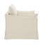 Chaise en lin Shane avec 2 coussins