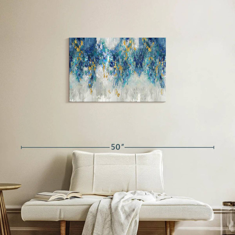 Avery Charmed With Blues, 20" H x 30" W