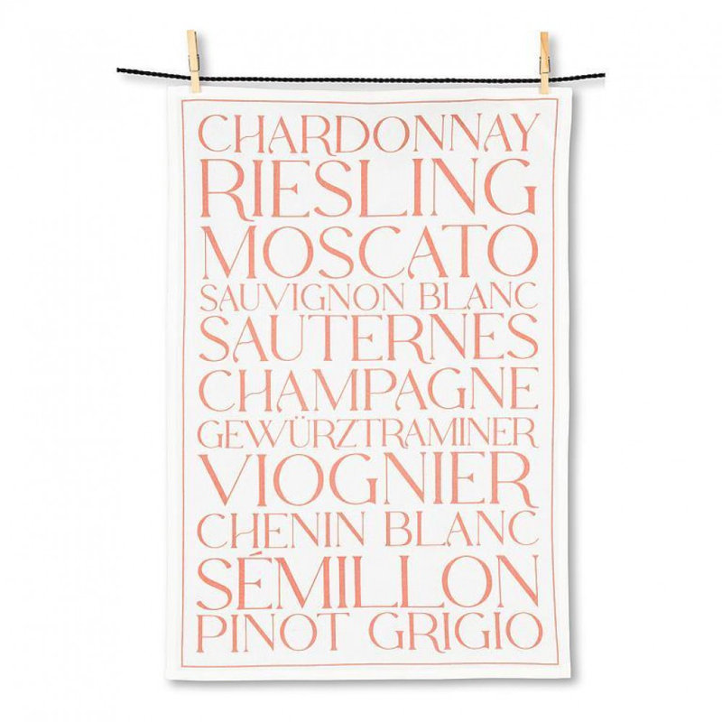 Torchon texturé White Wines