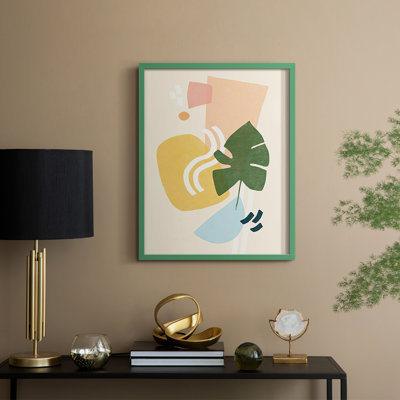 Memphis Symphony III Framed Print - Solid Wood