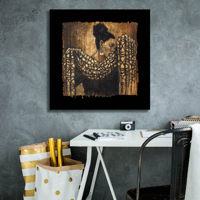 «In The Moment» par Monica Stewart, H 26 po x l 26 po x P 1,5 po