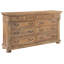 Commode double 10 tiroirs Veronica