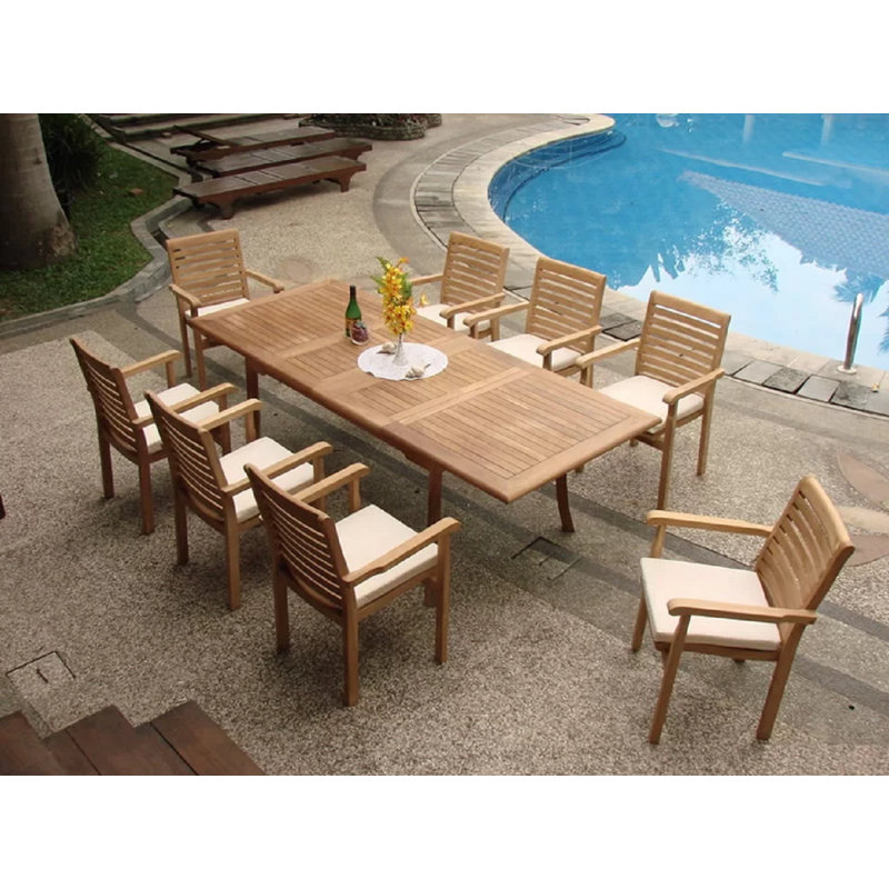 Ensemble de salle à manger Smith, 6, H 30,5 po x L 94 po x l 40 po