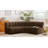Hirah Upholstered Curved Sectional Reversible-89266563