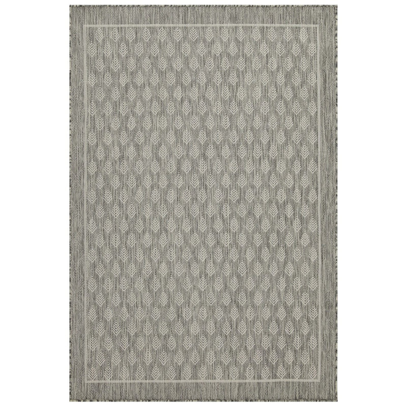 Sunshine Indoor/Outdoor Area Rug, Silver, Runner 2'7" x 7'3"