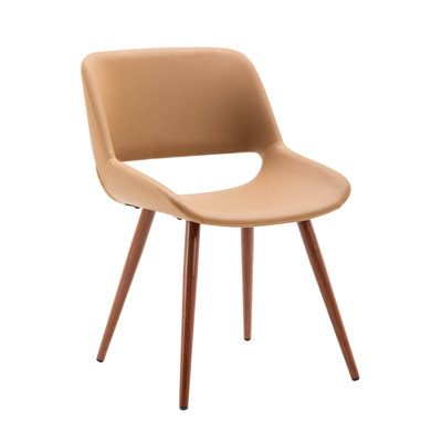 Roslindale Faux Leather Mid-Century Dining Chair