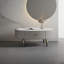 Italian light luxury oval rock table
