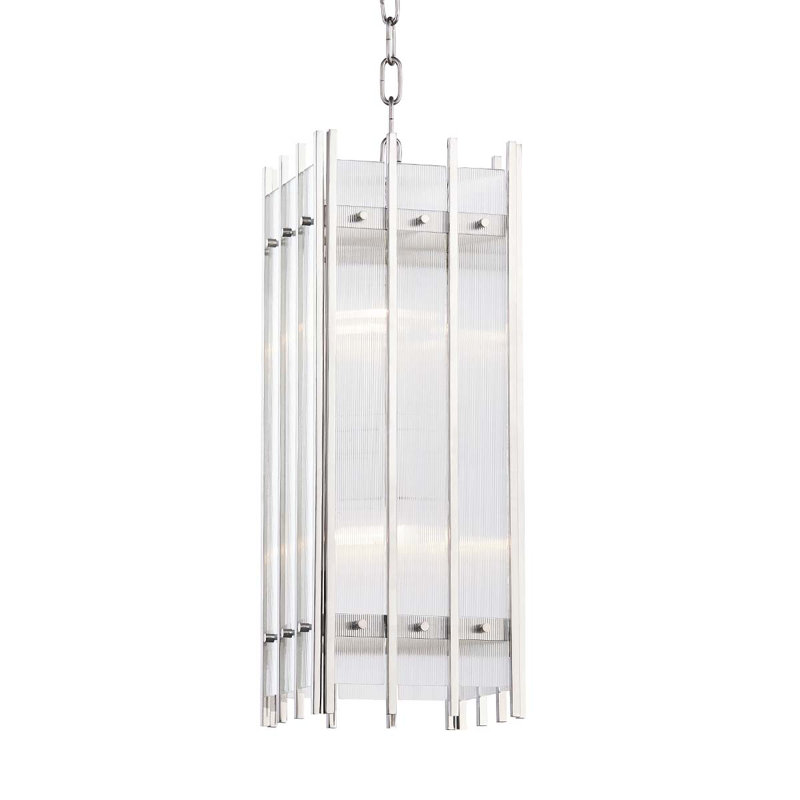 Wooster 4 - Light Pendant, Polished Nickel