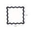 Scalloped Edge Rust and Orange Cotton Placemat - Set of 4-1812256686