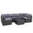 Wicker 6 - Person Modular Patio Conversation Set with Cushions
