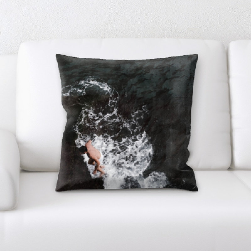 Coussin décoratif "the great sea" Rafferty