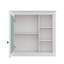 Armoire à pharmacie de salle de bain avec miroir, armoire à miroir murale avec système de rangement intégré-429446815