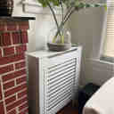 LUVODI High Slatted Radiator Cover Heating Heater Cabinet Grill for ...