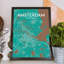 Amsterdam City Map - No Frame Print-795790694