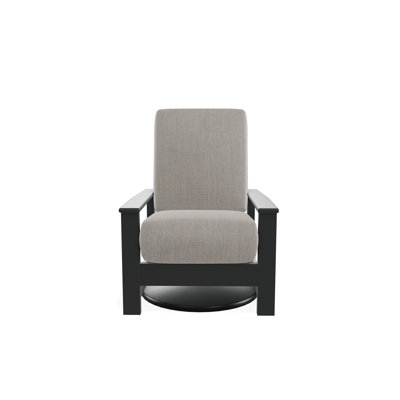 Leeward Marine Grade Polymer Deep Seating Cushion Swivel Hidden Rocker