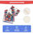 Buffalo Plaid Vases Flowers 4Th Of July Patriotic Memorial Day Table Runner, Independence Day Holiday Kitchen Dining Table Decor For Indoor Outdoor Home Party Decoration 13 X 72 Inch-1194324258