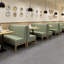 Bancs de restaurant modernes et simples