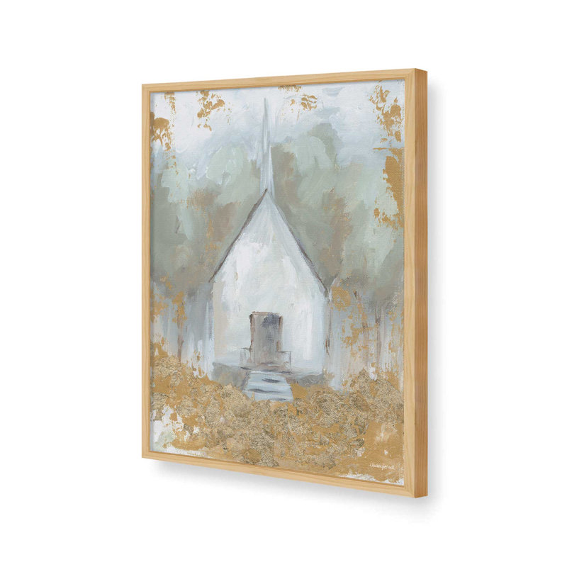 «Solitude and Grace» par Mackenzie Kissell, reproduction d'art, 12 W x 16 H, Tan, Framed Print