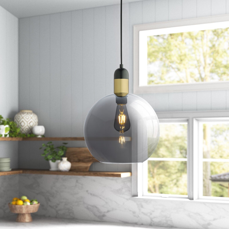 Aguero 1 -Light Single Globe Pendant Light