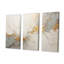 «Beige Gold Minimalisme Poteries I», ensemble d'art mural spirales abstraites-552040646-552040640