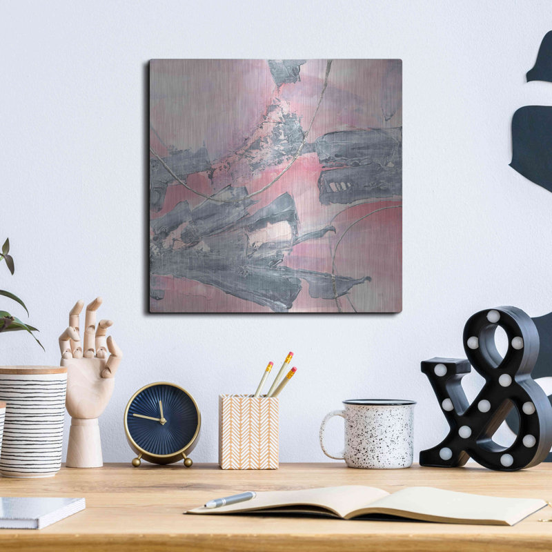 Wrought Studio ™ «Whitewashed Blush III» par Chris Paschke, H 12 po x l 12 po