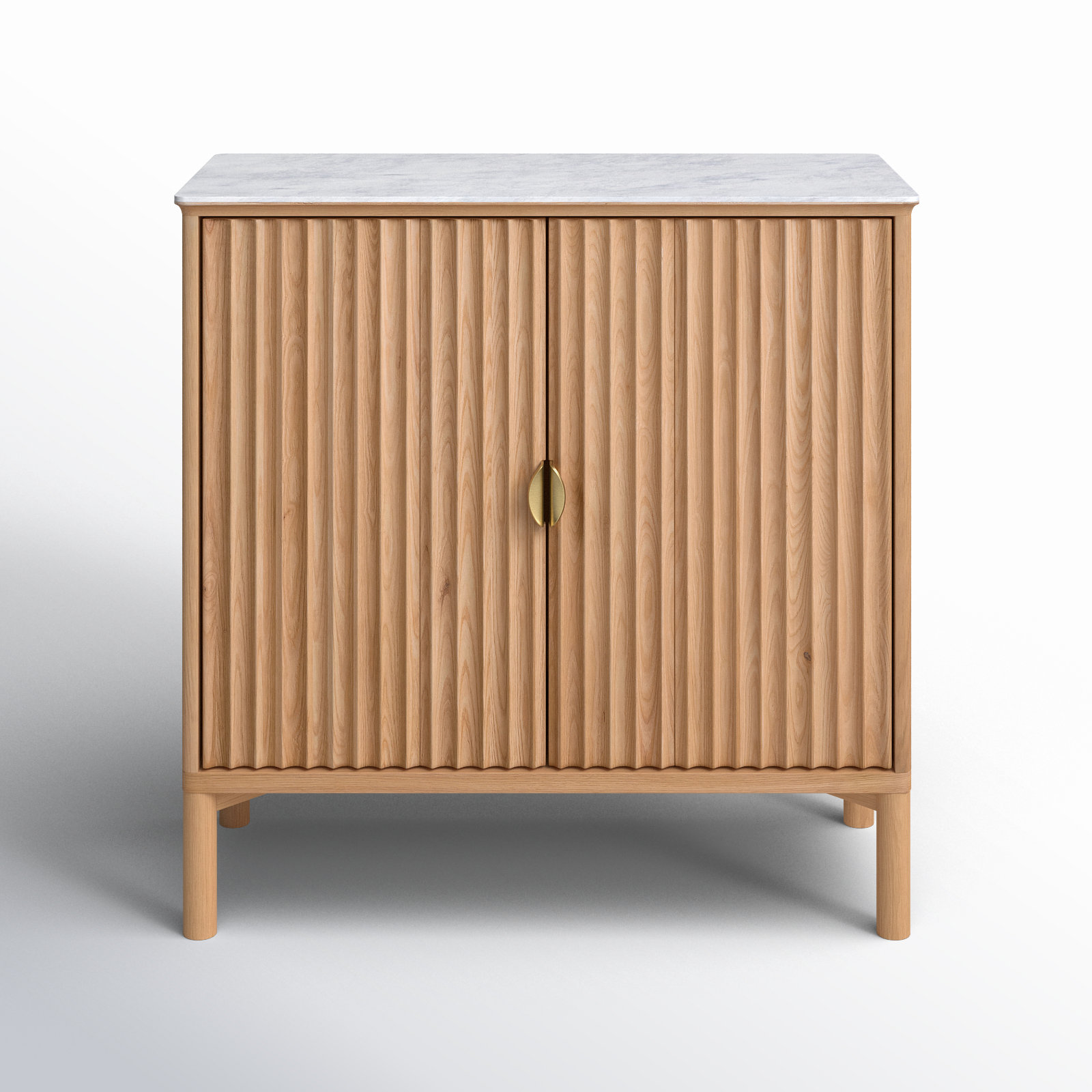 Estell Solid+Manufactured Wood Accent