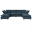 Grand canapé modulaire double en forme de U moderne à double couche-1907943343