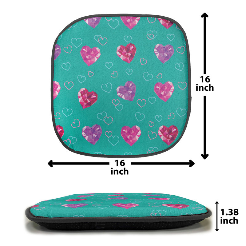 Outdoor 1.38'' Dining Chair Seat Cushion