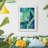 GeometricInCoolIIPremiumGalleryWrappedCanvas-Framed Print