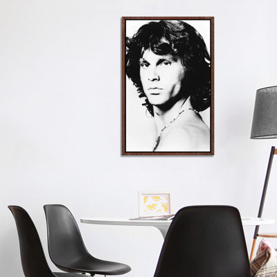 Jim Morrison Pose I by Radio Days - Print on Canvas