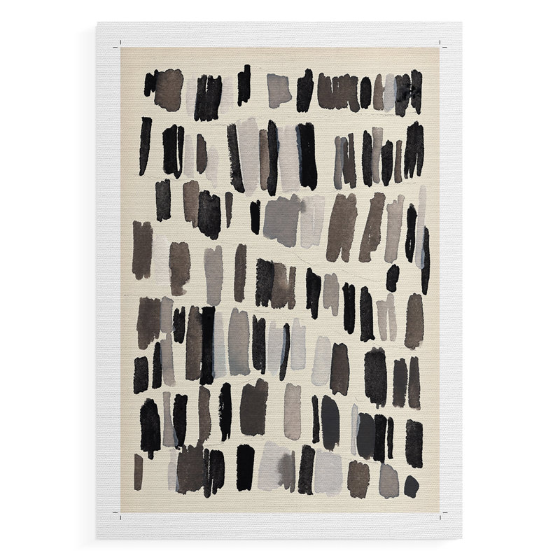 Craie et silex III - Impression sur toile seulement - NON CADRE, H 48 po x l 32 po