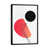 Black Floater Framed
