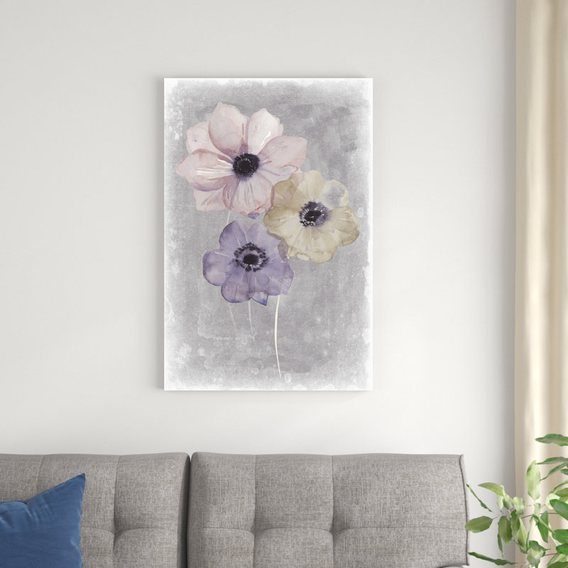 Floral Waltz II, H 36 po x l 24 po x P 1,25 po