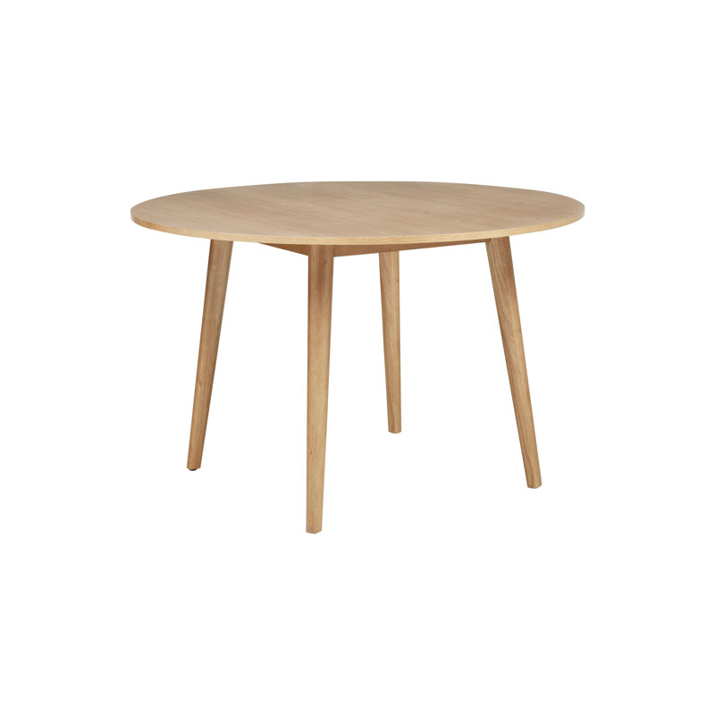 48.4" W Transitional Dining Table, Brown