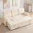 84'' Upholstered Sleeper Sofa L Shape Sofa Bed With Storage and USB-1096259581