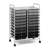 Nesma 20 Drawer Storage Drawer with Locking Wheels-1388002266