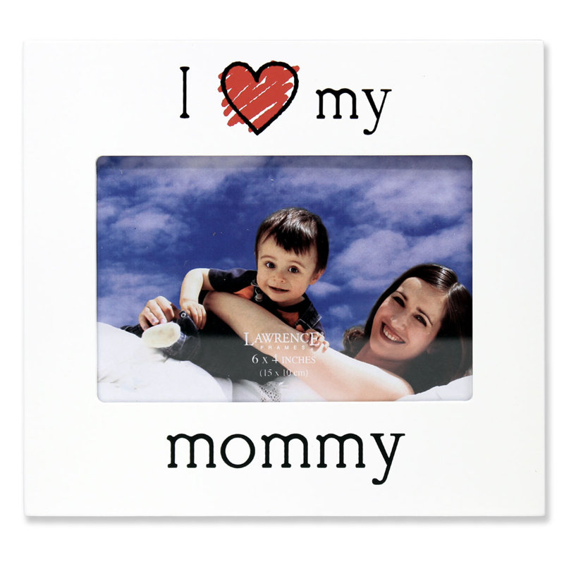 Cadre photo i love my maman Frederica