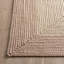 Tapis tissé à la main tressé à la main performance sans motif 284-1710817249