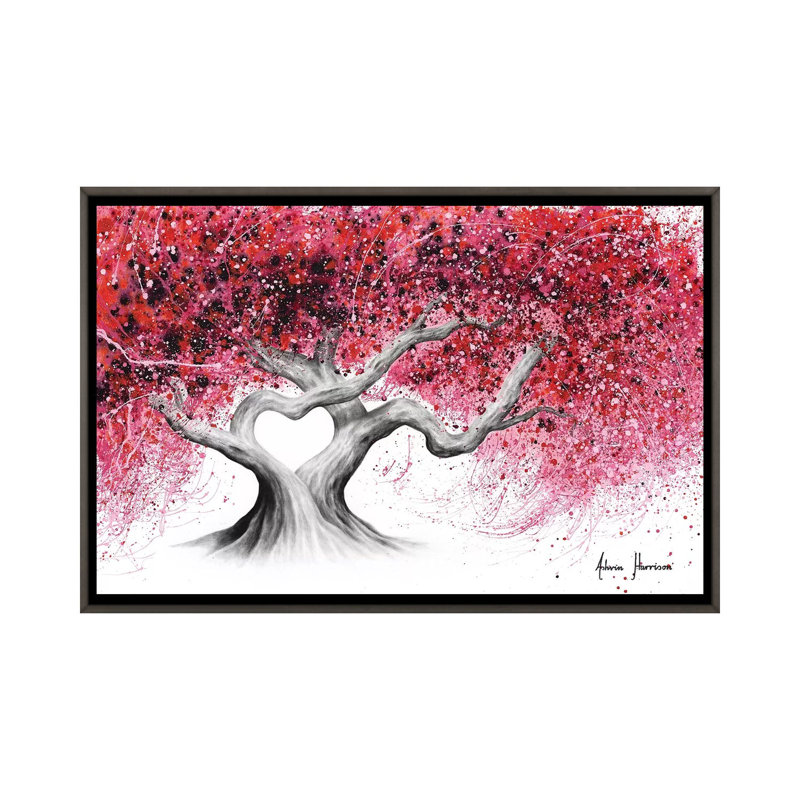 «Trees of Love» par Ashvin Harrison - reproduction, Aucun mat, H 32 po x l 48 po x 1,5 po