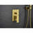 10" Bathroom Shower Fixture - Wall Mounted Rain System Brushed Gold One Handle Head-118088739