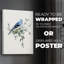 «Bluebird Happy I», impression sur toile seulement - non encadrée-117661755